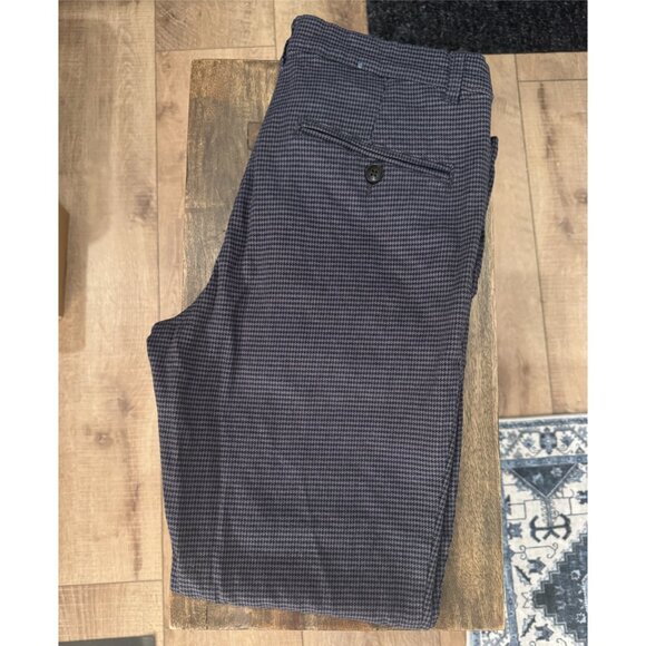 Ben Sherman Men's Slim Fit Pants (Tonal/Indigo Houndstooth, 32Wx30L) - Picture 1 of 4